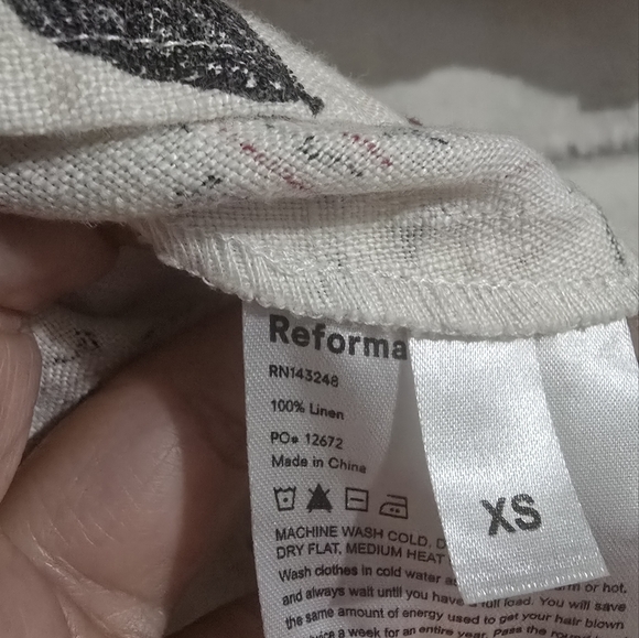 EUC Reformation Carmelo Mini Wrap Dress Vacaciones‎ Size XS - Picture 10 of 10